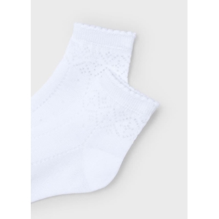 Calcetines calados blanco - Imagen 2