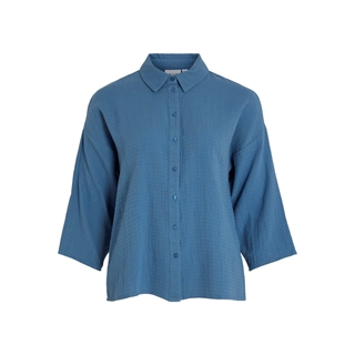 Camisa azul vilania - Imagen 2