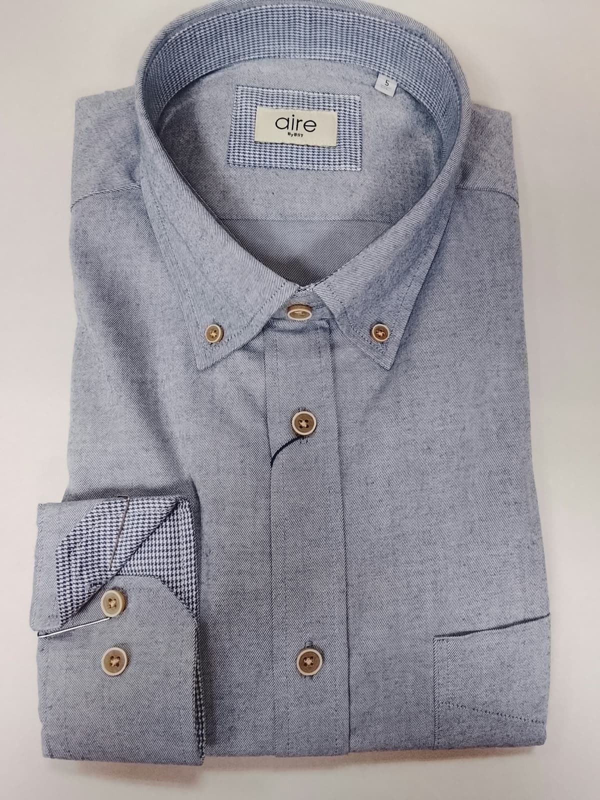 Camisa azul - Imagen 1