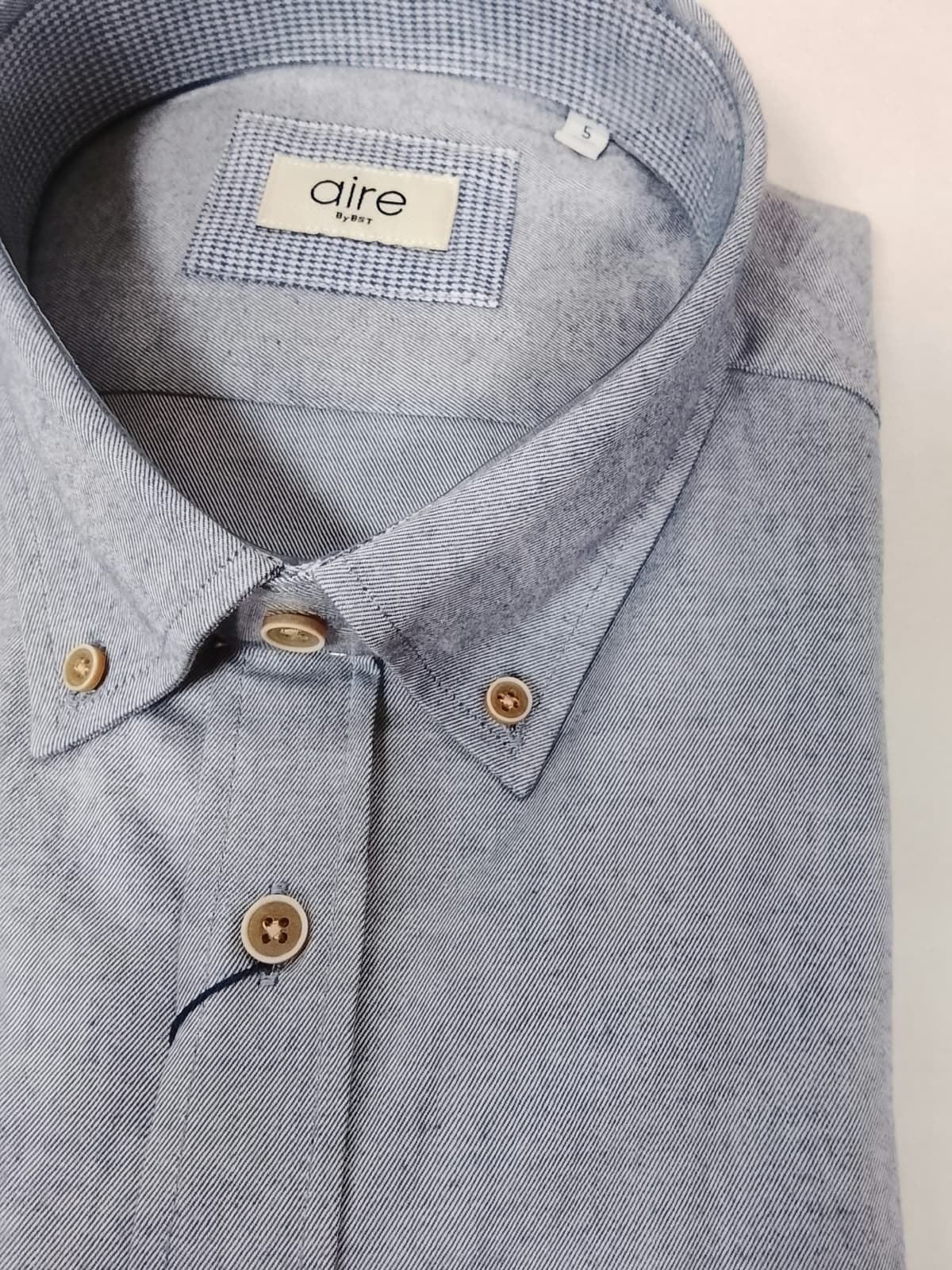 Camisa azul - Imagen 2