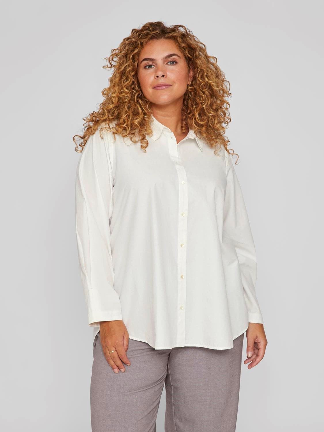 Camisa blanca vicassie - Imagen 1