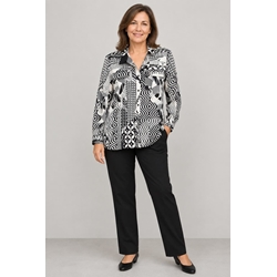 Camisa crudo-negro - Imagen 1
