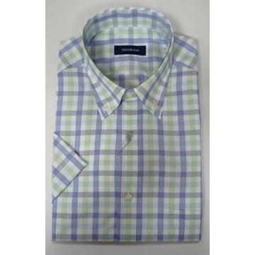 Camisa cuadros AZUL - Imagen 1