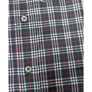 Camisa cuadros verde - Imagen 2