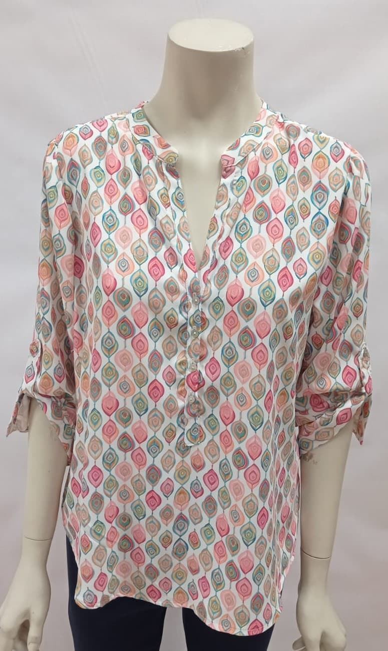 Camisa Julia coral - Imagen 4