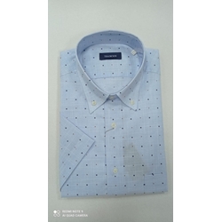 Camisa manga corta celeste - Imagen 1