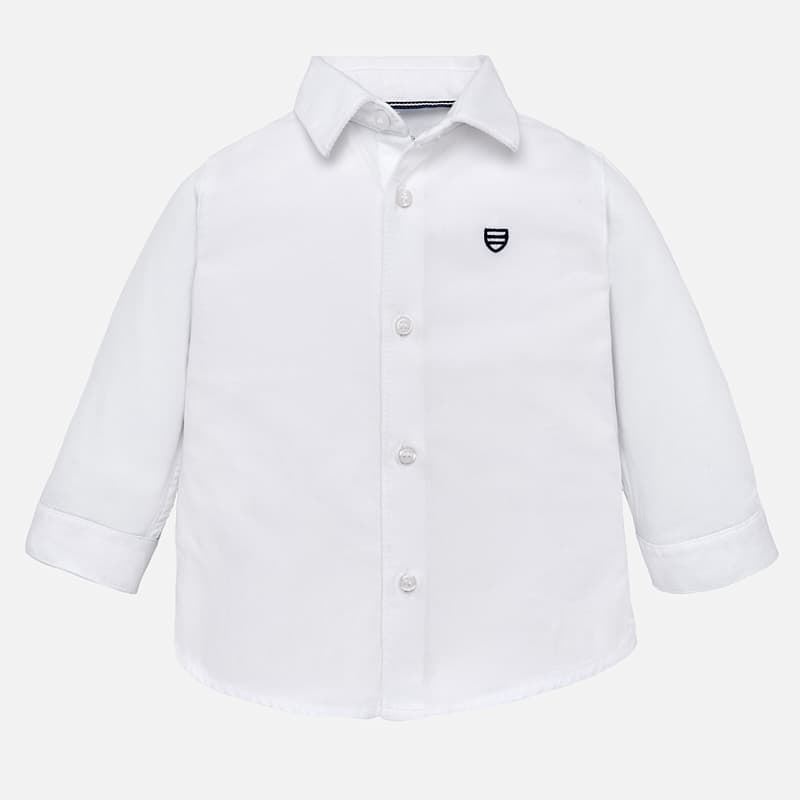 Camisa manga larga blanca - Imagen 1