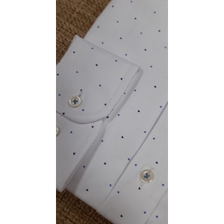 Camisa manga larga taylor azul - Imagen 2