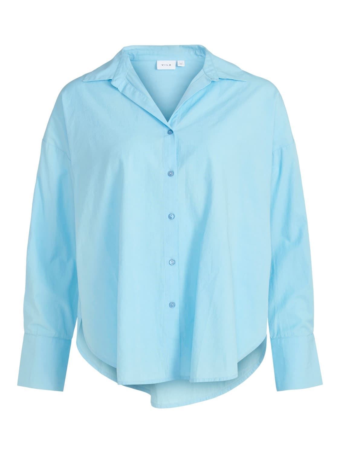 Camisa manga larga Vigamis azul - Imagen 1