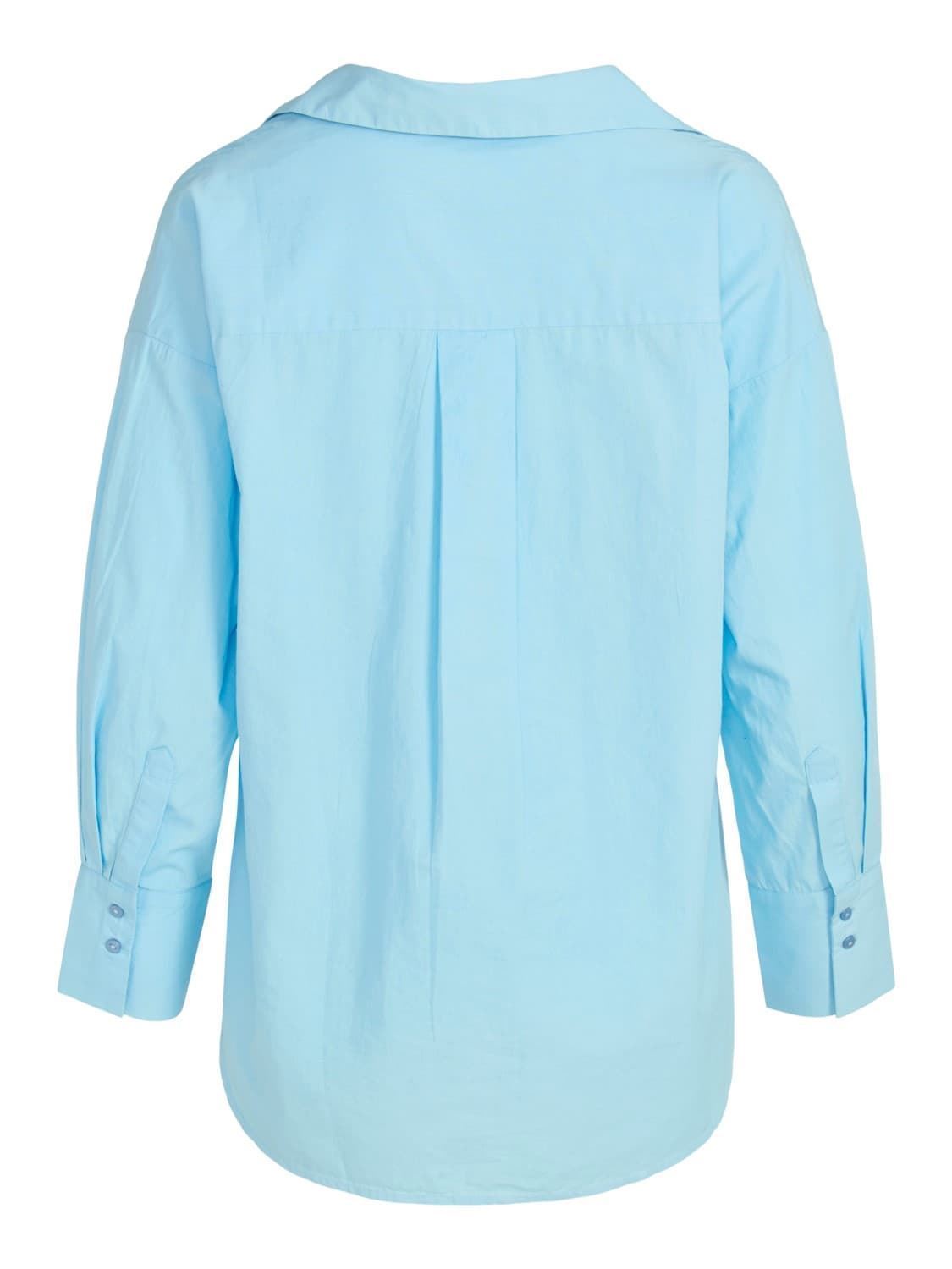 Camisa manga larga Vigamis azul - Imagen 2