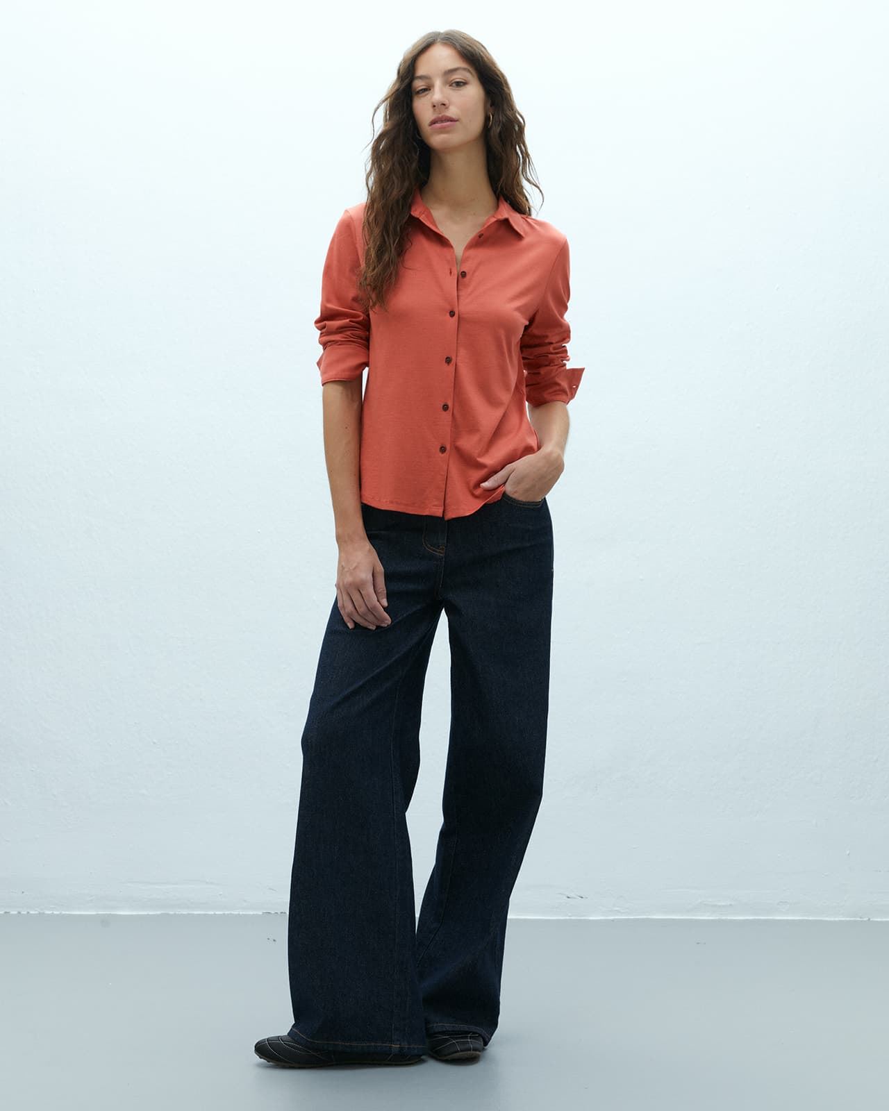 Camisa naranja - Imagen 5