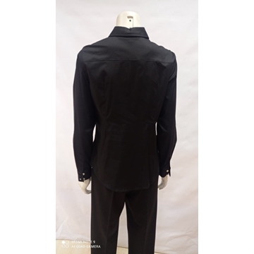 Camisa popelín negra - Imagen 2