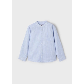 Camisa rayas celeste - Imagen 1