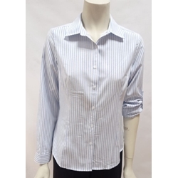 Camisa rayas celeste - Imagen 1