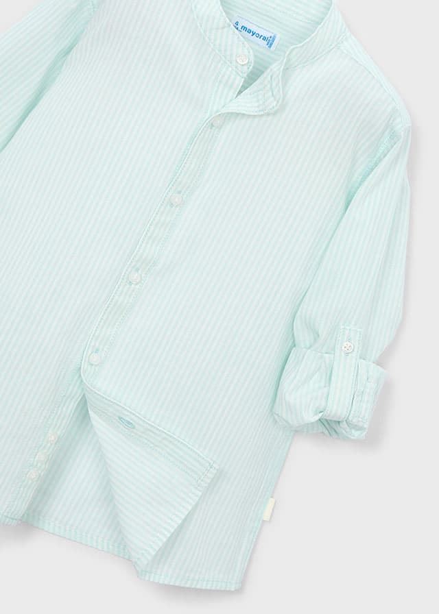 Camisa rayas menta - Imagen 4