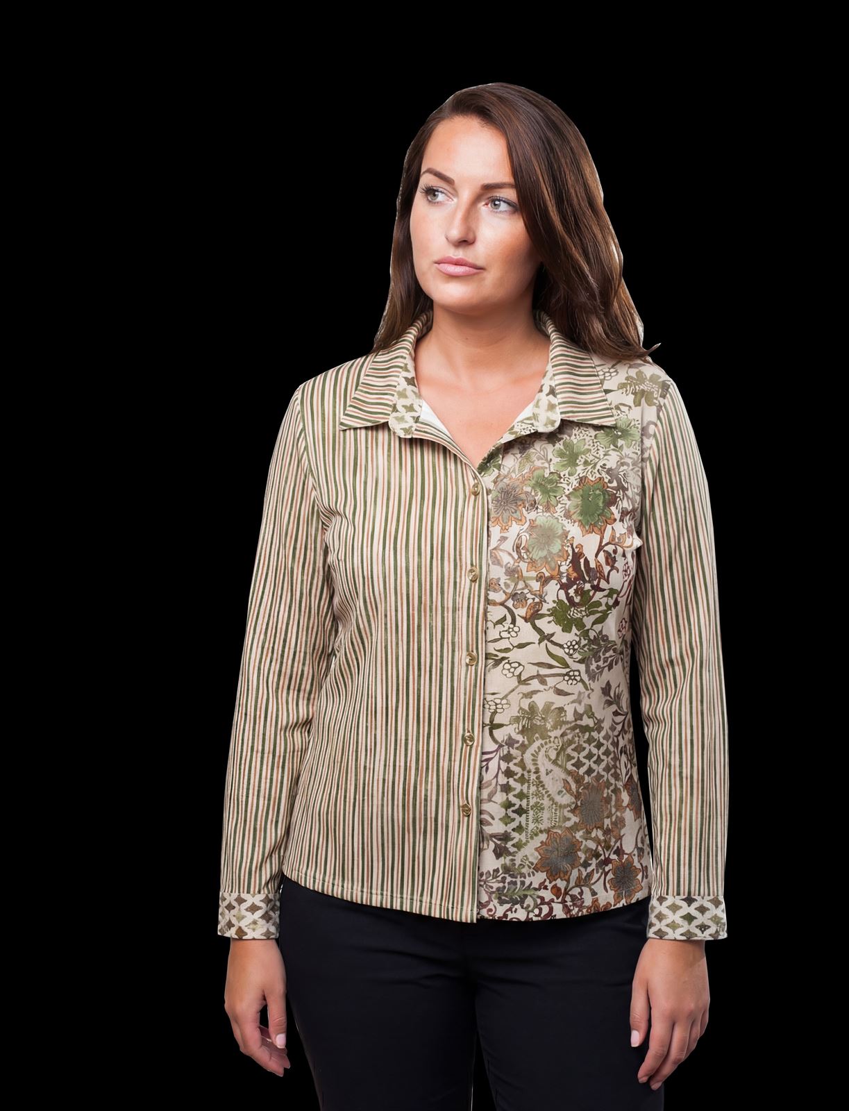 Camisa verde - Imagen 1