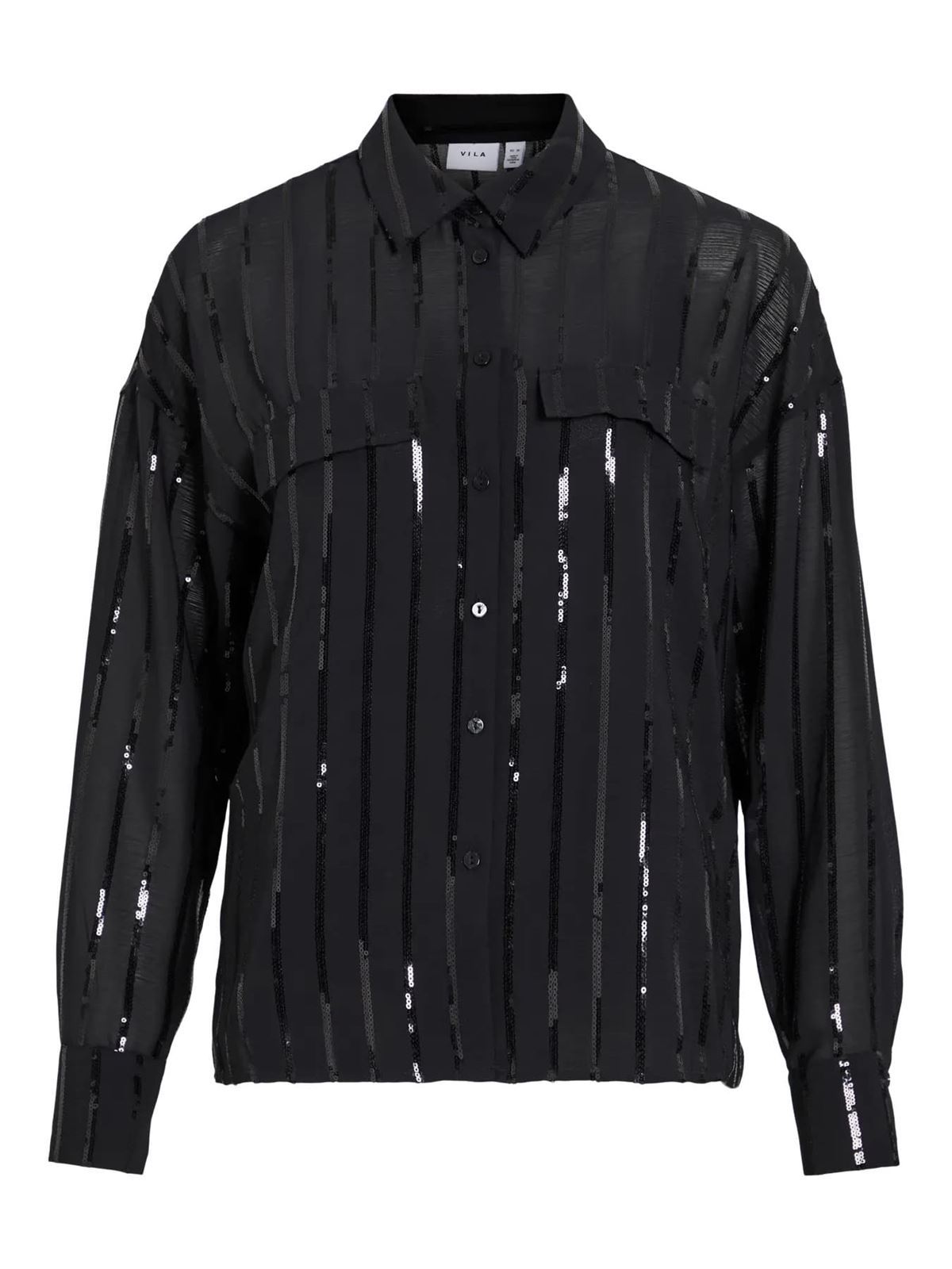 Camisa Vilovana negra - Imagen 1