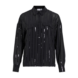 Camisa Vilovana negra - Imagen 1