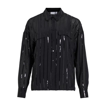 Camisa Vilovana negra - Imagen 1