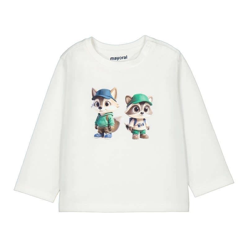 Camiseta amigos nata - Imagen 4