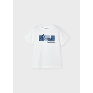 Camiseta apliques nata - Imagen 1