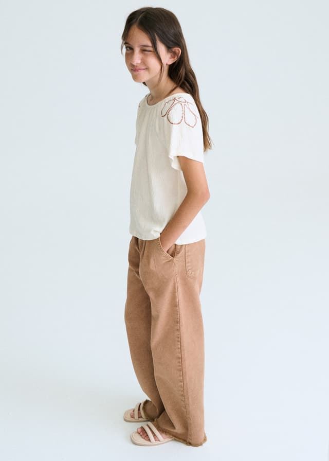 Camiseta bambula hueso - Imagen 3