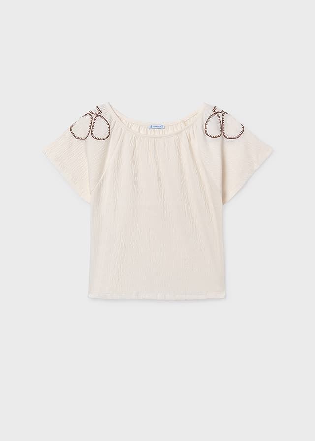 Camiseta bambula hueso - Imagen 4