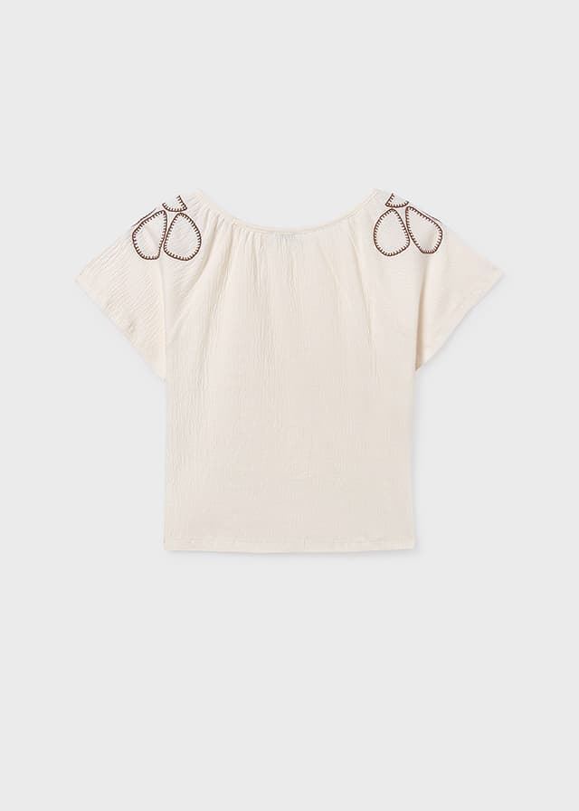 Camiseta bambula hueso - Imagen 5