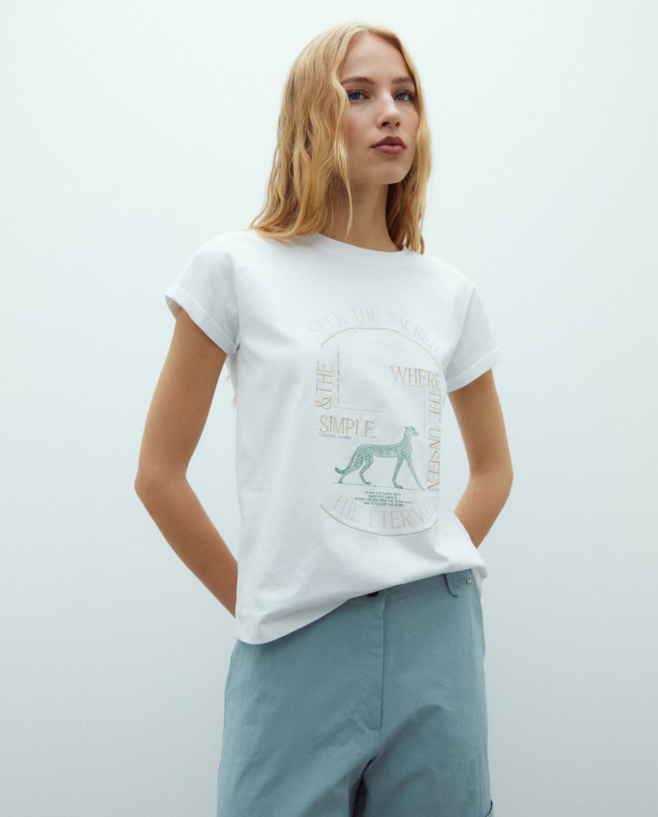 Camiseta blanca - Imagen 1