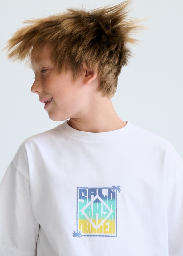 Camiseta blanco-lemon - Imagen 2