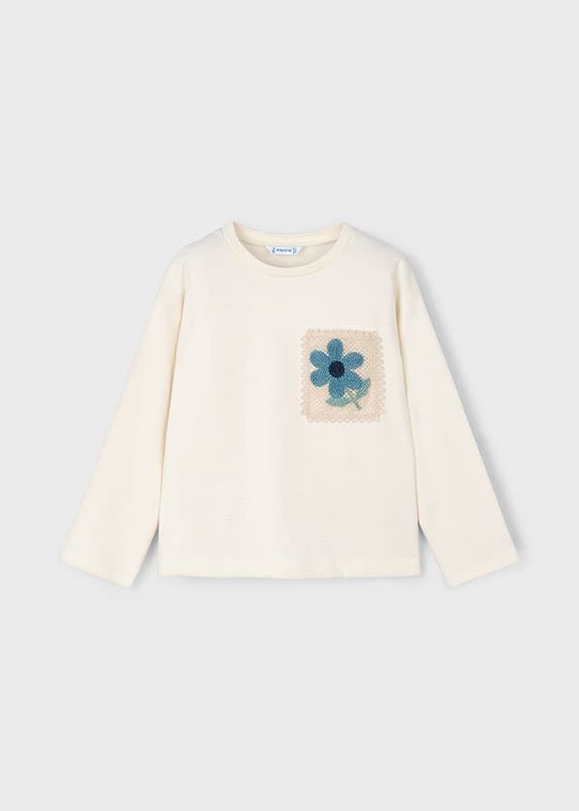 Camiseta bolsillo crochet - Imagen 2