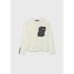 Camiseta bolsillo nata - Imagen 1