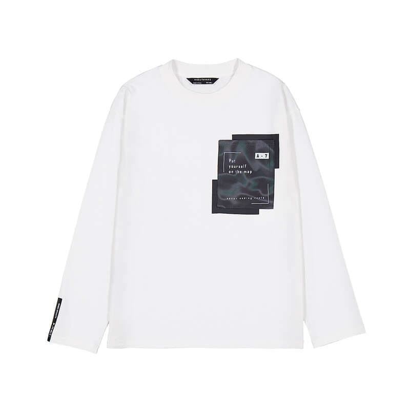Camiseta bolsillo nata - Imagen 4