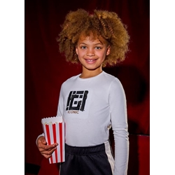 Camiseta bordada nata-negro - Imagen 1