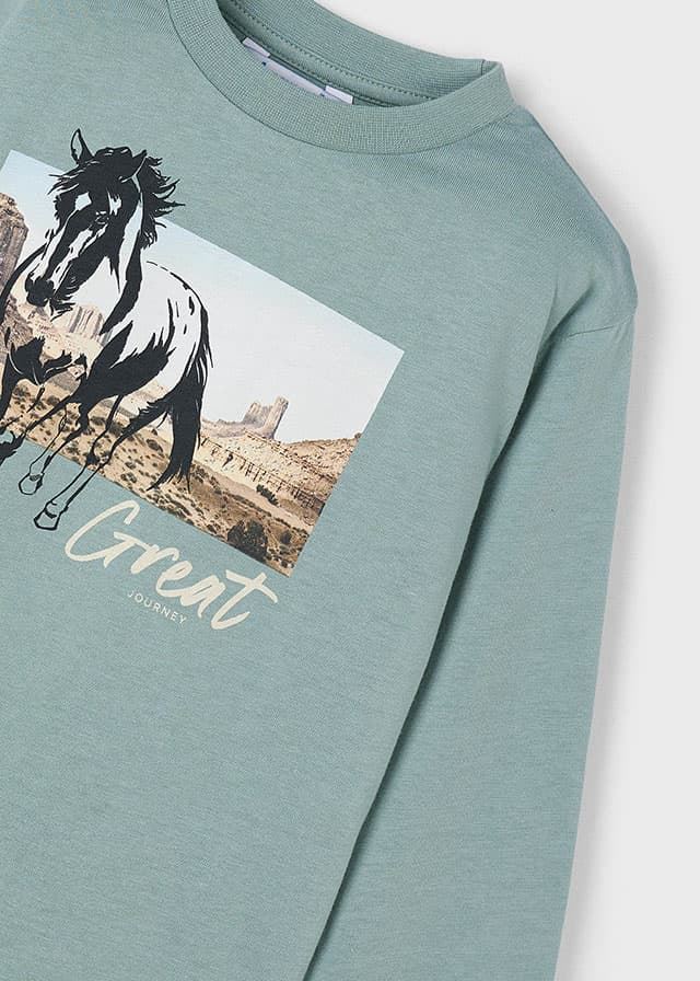 Camiseta caballo glaciar - Imagen 3