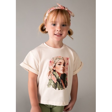 Camiseta con coletero garbanzo - Imagen 1