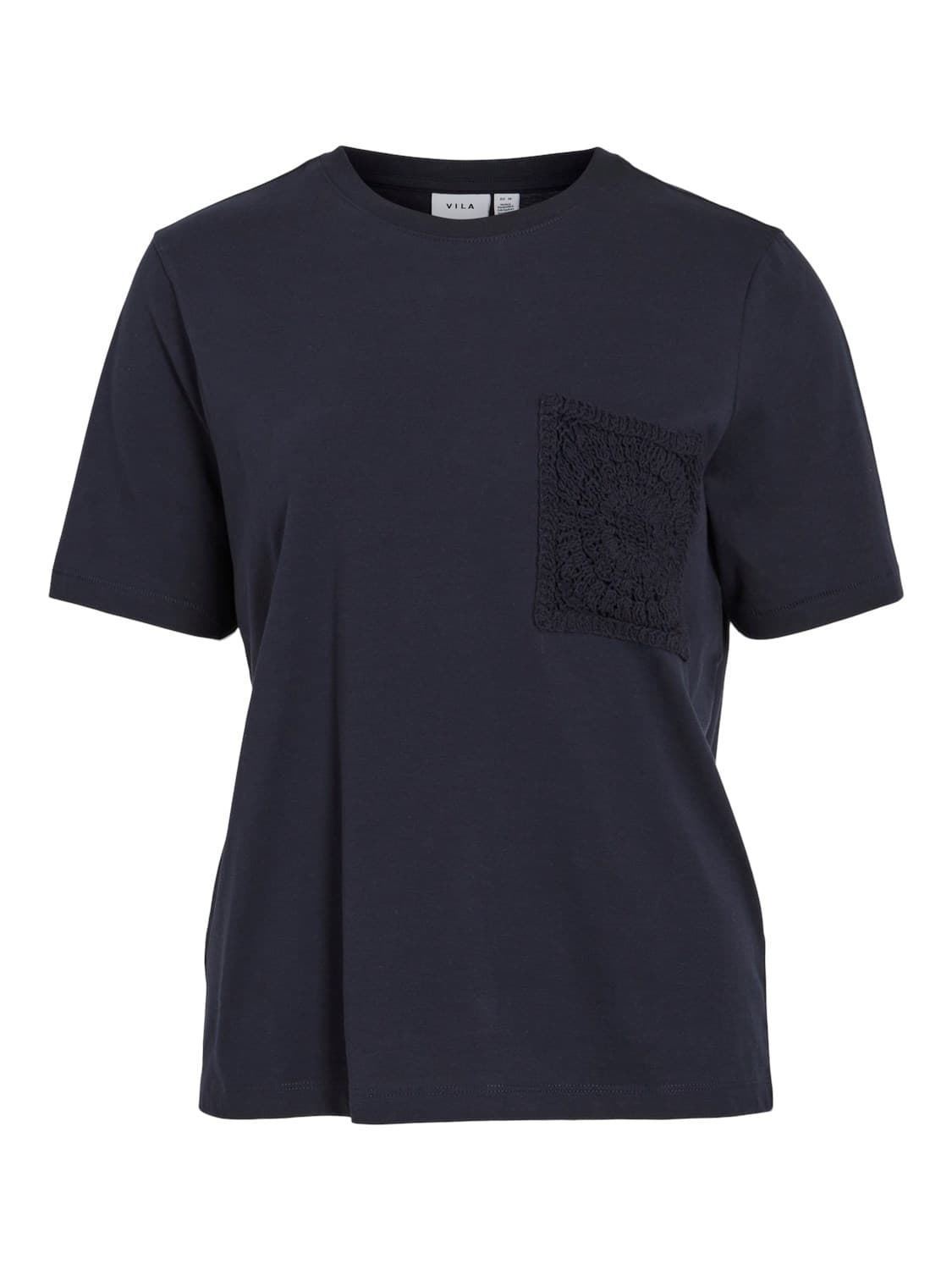 Camiseta crochet visybil marino - Imagen 4