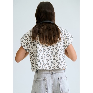 Camiseta estampada hueso - Imagen 2