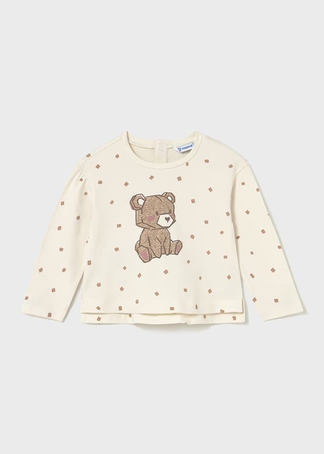 Camiseta estampada macchiato - Imagen 1