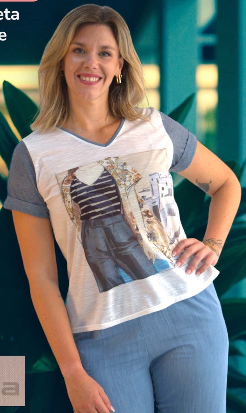 Camiseta flame - Imagen 1