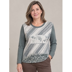 Camiseta flor - Imagen 1