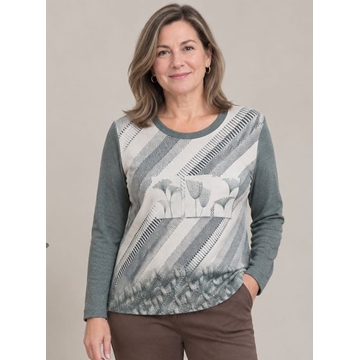 Camiseta flor - Imagen 1