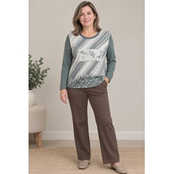 Camiseta flor - Imagen 2