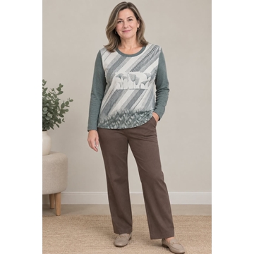 Camiseta flor - Imagen 2