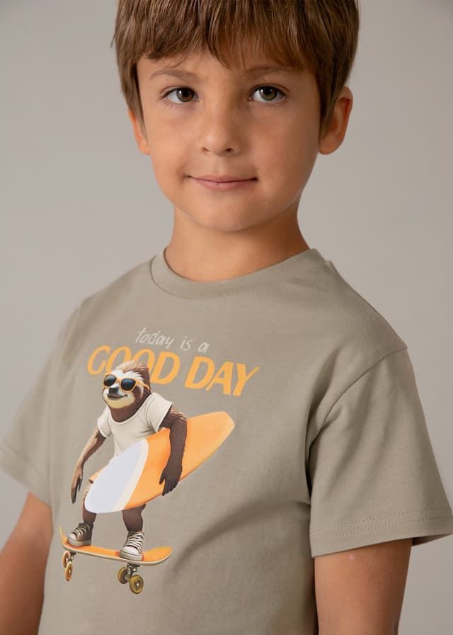 Camiseta "good day" topo - Imagen 2