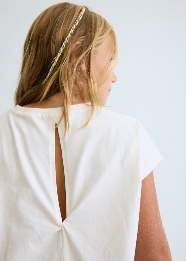 Camiseta gráfica hueso - Imagen 2