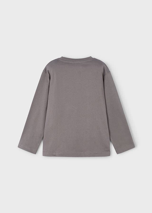 Camiseta interactiva dinosaurio gris - Imagen 5