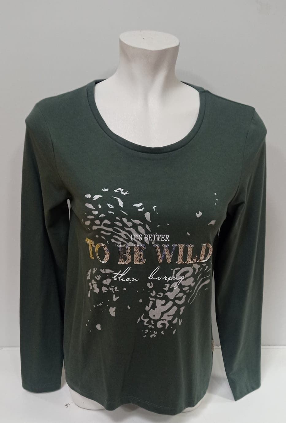 Camiseta kaki - Imagen 1