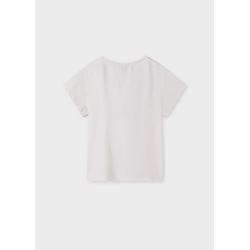 Camiseta manga corta básica crudo - Imagen 2