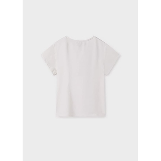 Camiseta manga corta básica crudo - Imagen 2